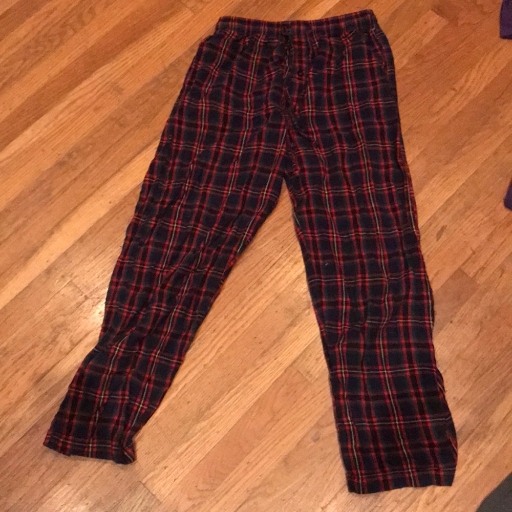 Plaid pajama pants
